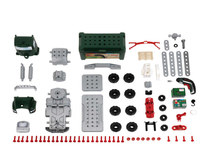 klein Bosch Schraubtruck Set mit Akkuschrauber Ixolino